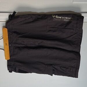 Volcom Adventure Cargo Shorts size 36 Eclipse Gray